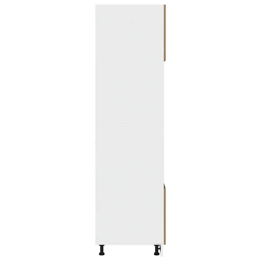 Meuble à micro-ondes "Lyon" Chêne artisanal 60 x 57 x 207 cm Bois d'ingénierie - 7