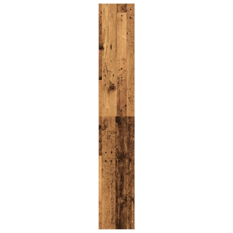 Bibliothèque vieux bois 60x30x189 cm bois d'ingénierie - 4