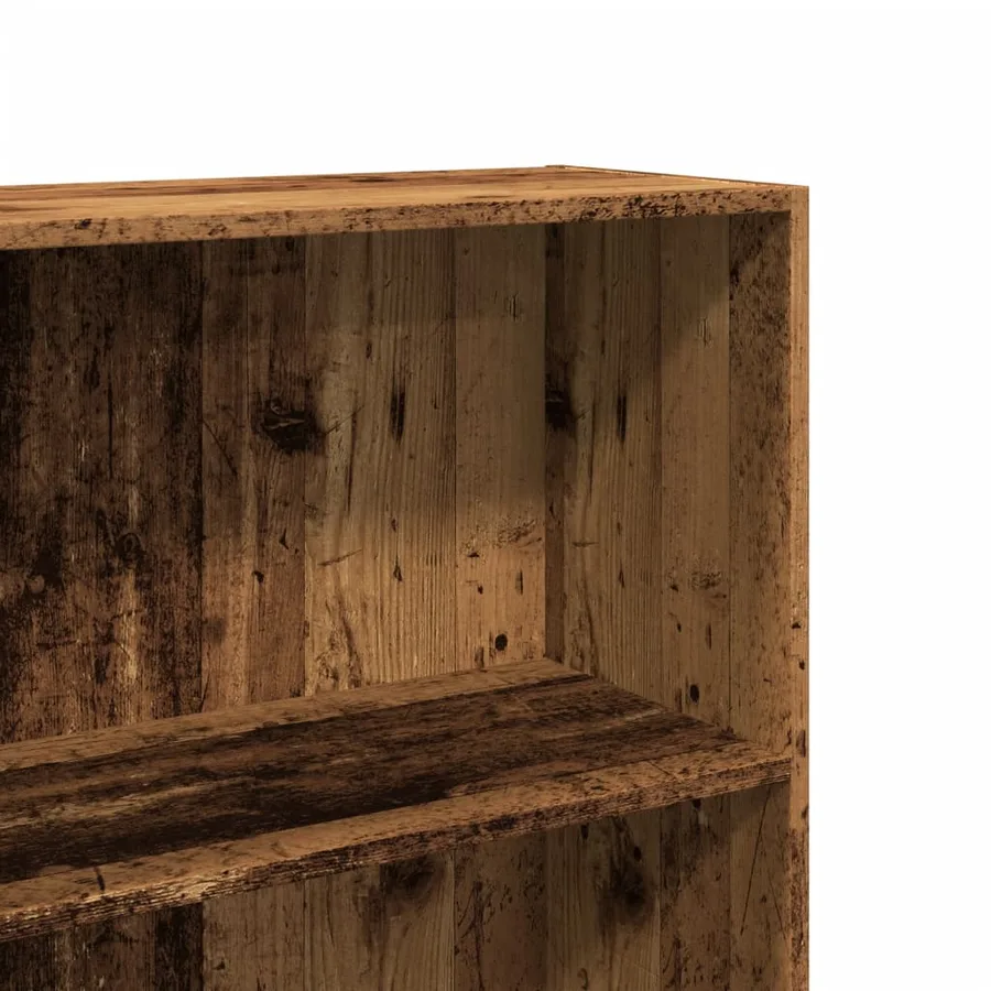 Bibliothèque vieux bois 60x30x189 cm bois d'ingénierie - 6
