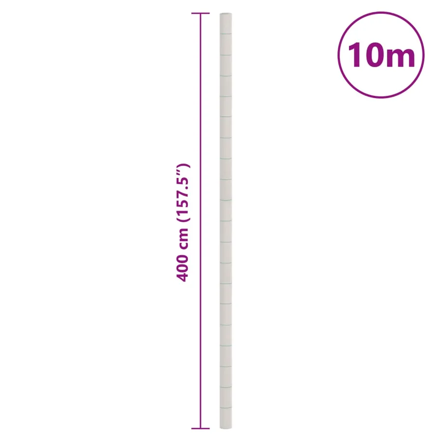 Membrane anti-mauvaises herbes blanc 4x10 m PP - 8