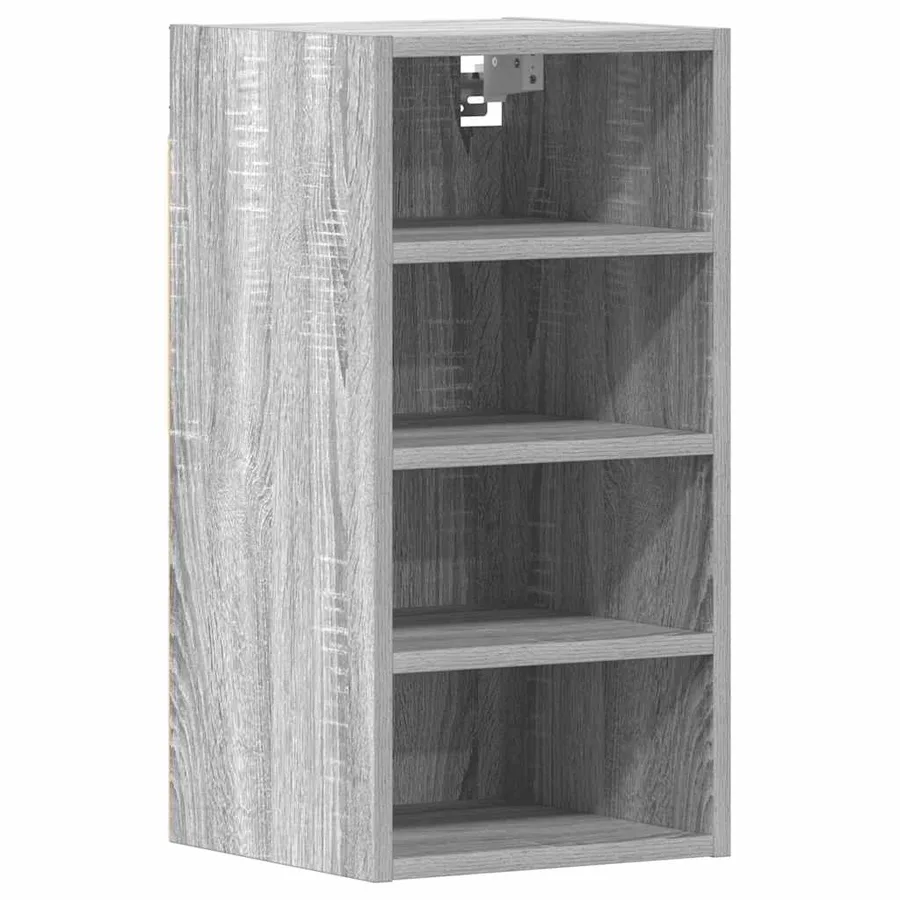 Armoire suspendue "Riga" Gris Sonoma 30 x 29,5 x 60 cm Bois d'ingénierie - 2