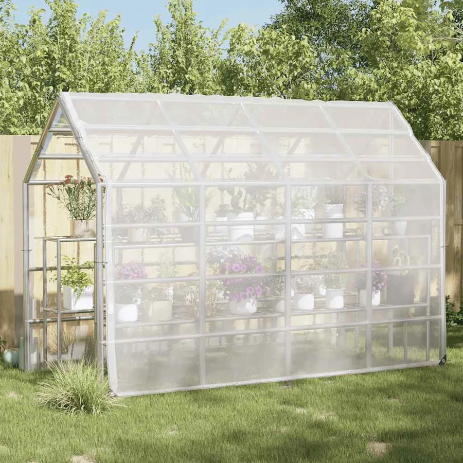 Housse de protection plantes avec œillets 3x5 m polyéthylène - 2