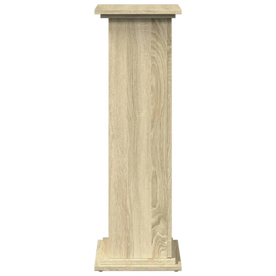 Piédestal avec rangement chêne sonoma bois d'ingénierie - 7