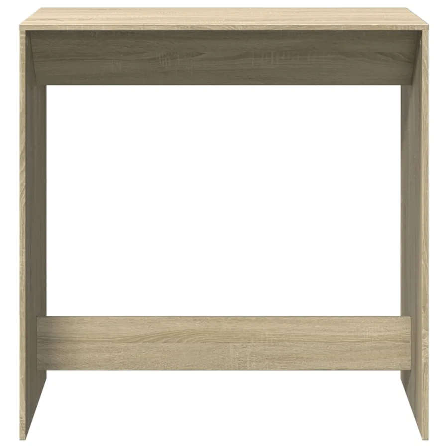 Table de bar chêne sonoma 102x50x103,5 cm bois d'ingénierie - 4