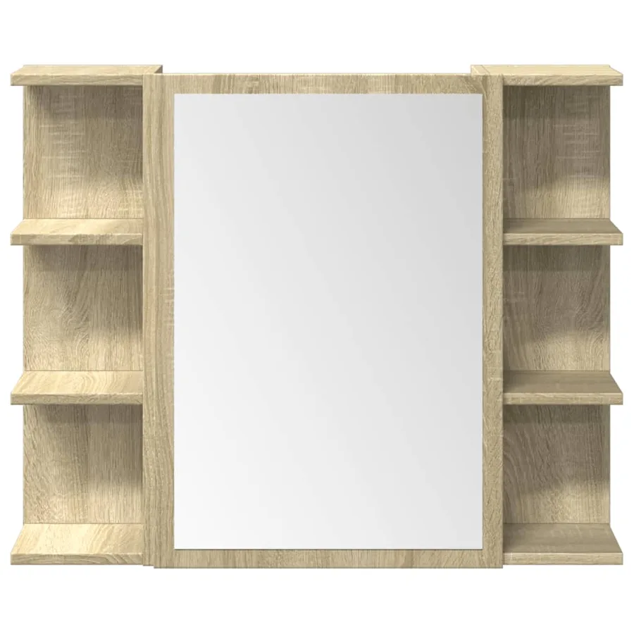Ensemble de meubles de salle de bain 3 pcs chêne sonoma - 5