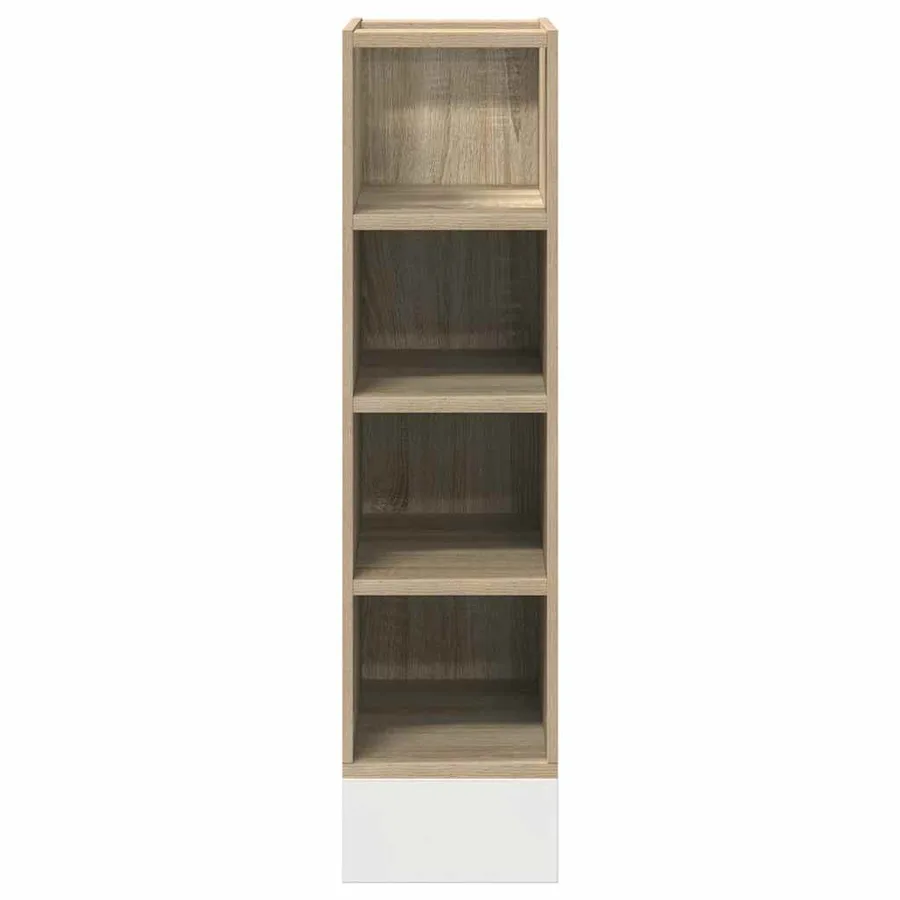 Armoire basse "Riga" chêne sonoma 20x44,5x81,5 cm - 4