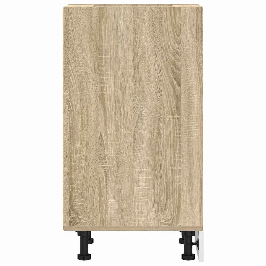 Armoire basse "Riga" chêne sonoma 20x44,5x81,5 cm - 5