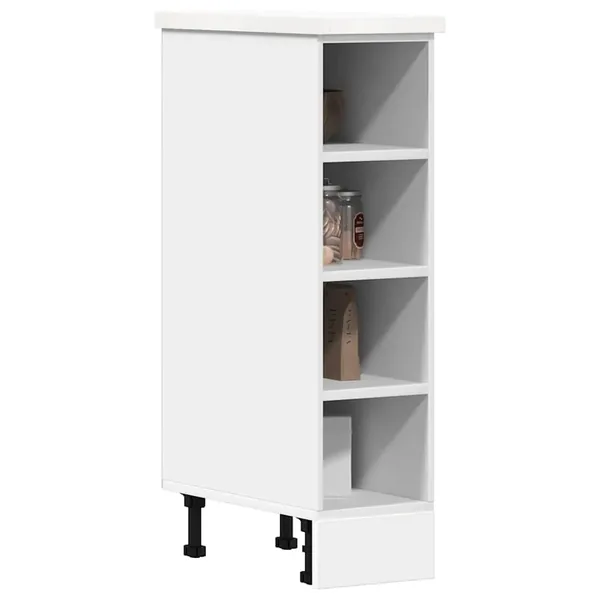 Meuble bas "Riga" Blanc 20 x 44,5 x 81,5 cm Bois d'ingénierie