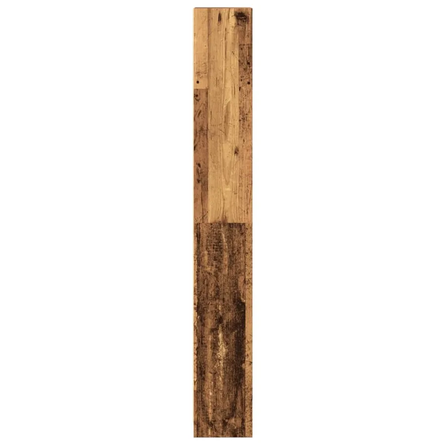 Bibliothèque vieux bois 40x24x176 cm bois d'ingénierie - 6