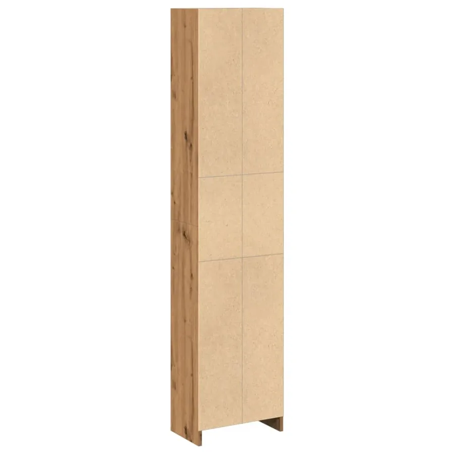 Bibliothèque Chêne Artisian 40x24x176 cm Bois d'ingénierie - 5
