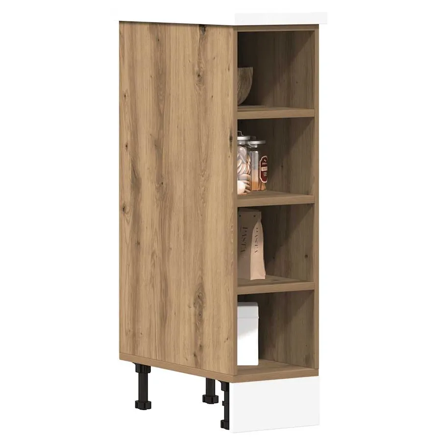 Meuble bas "Riga" Chêne artisanal 20 x 44,5 x 81,5 cm Bois d'ingénierie - 3