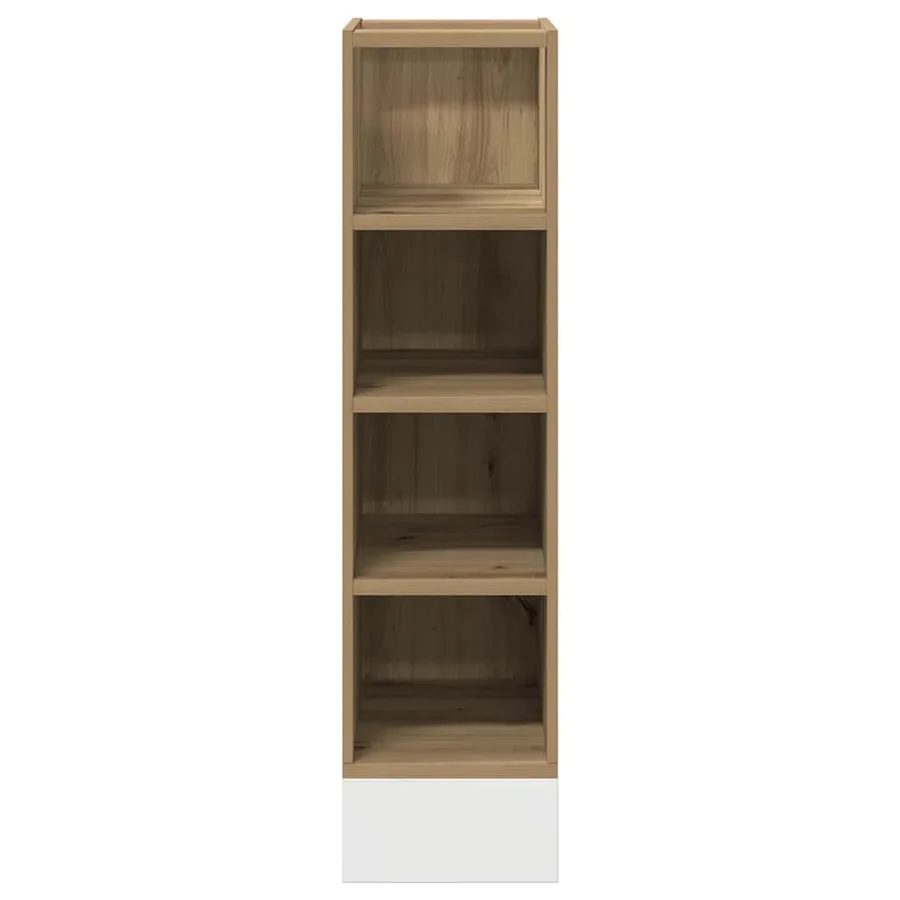 Meuble bas "Riga" Chêne artisanal 20 x 44,5 x 81,5 cm Bois d'ingénierie - 4