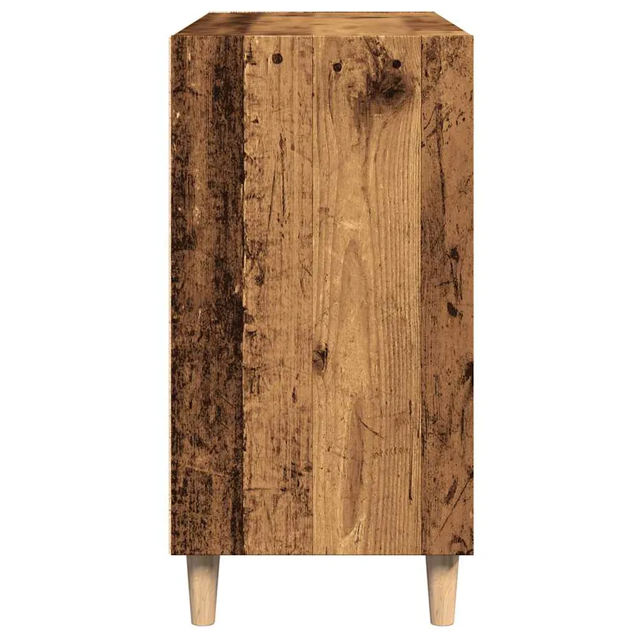 Buffet vieux bois 103,5x35x70 cm bois d'ingénierie - 6