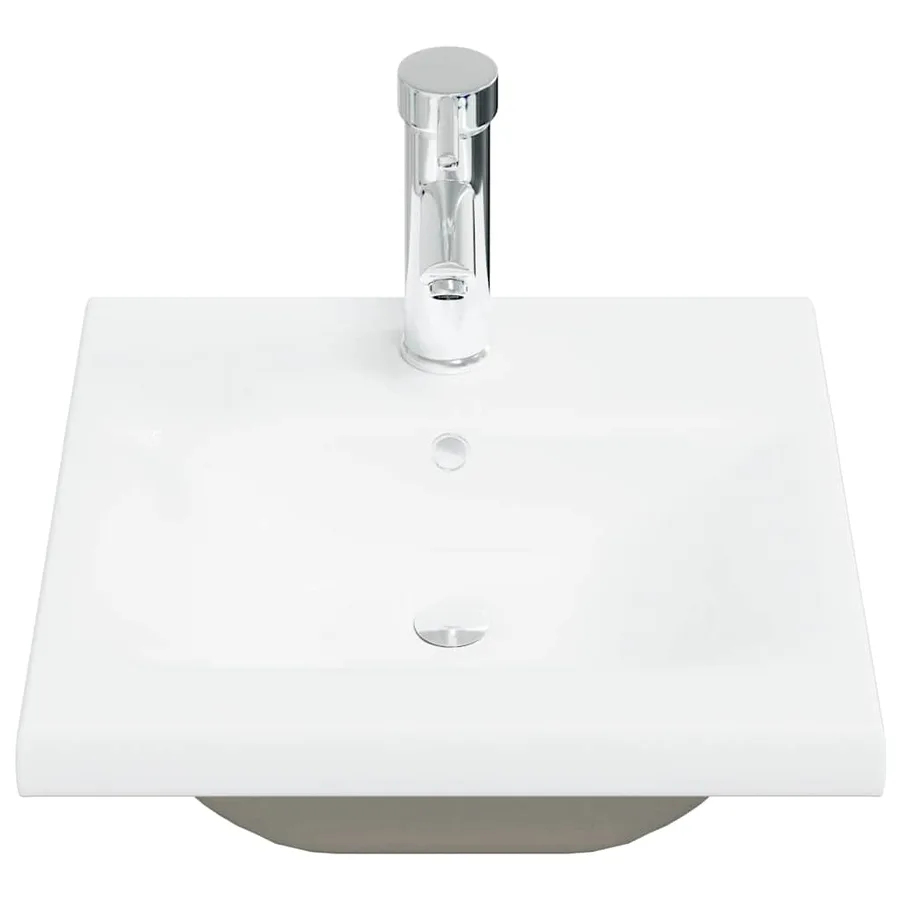 Ensemble de meubles de salle de bain 5 pcs chêne sonoma - 6