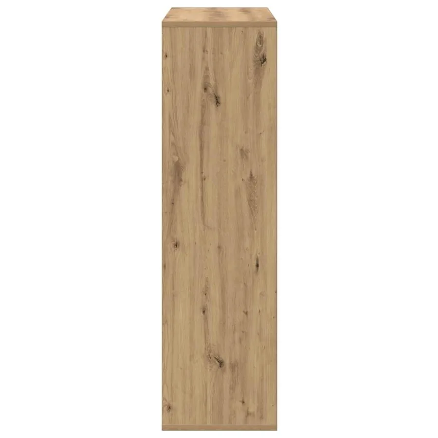 Étagère séparatrice de pièce chêne artisanal 69,5x29x103,5 cm - 7