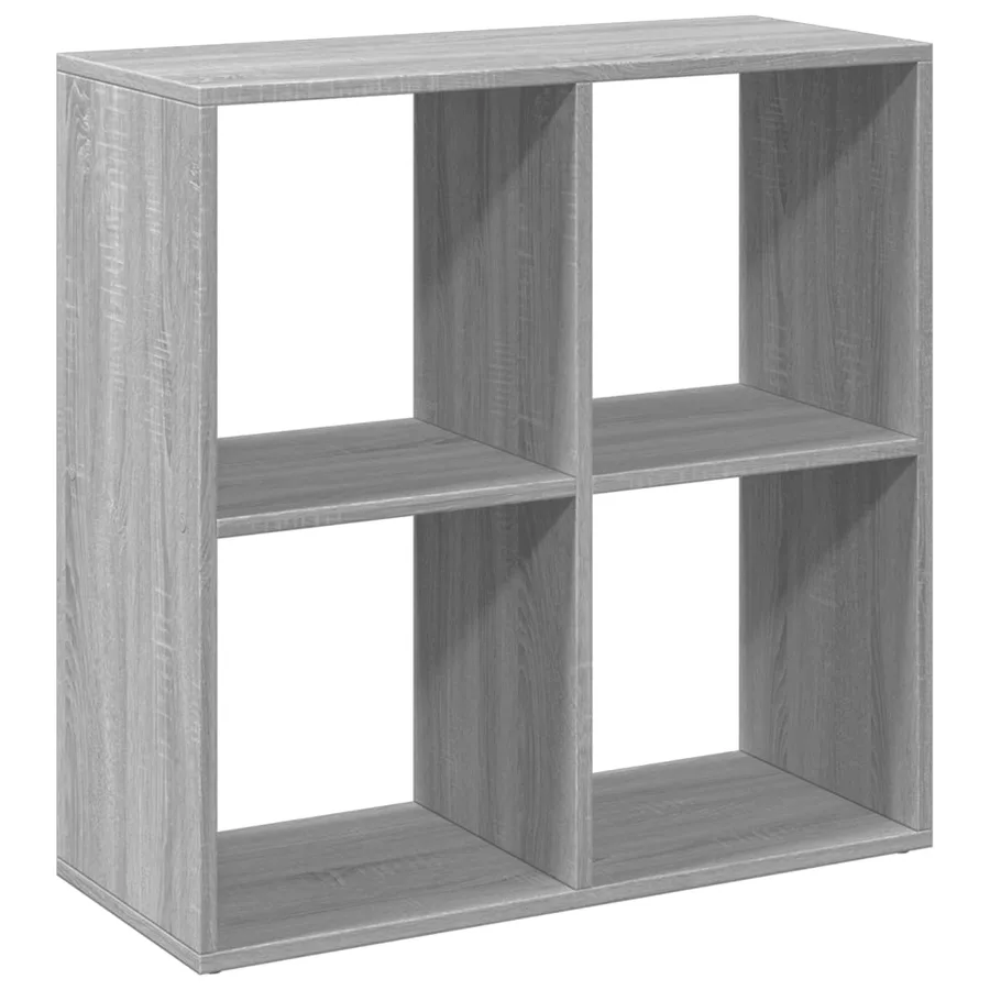 Étagère séparatrice de pièce sonoma gris 69,5x29x69,5 cm - 2