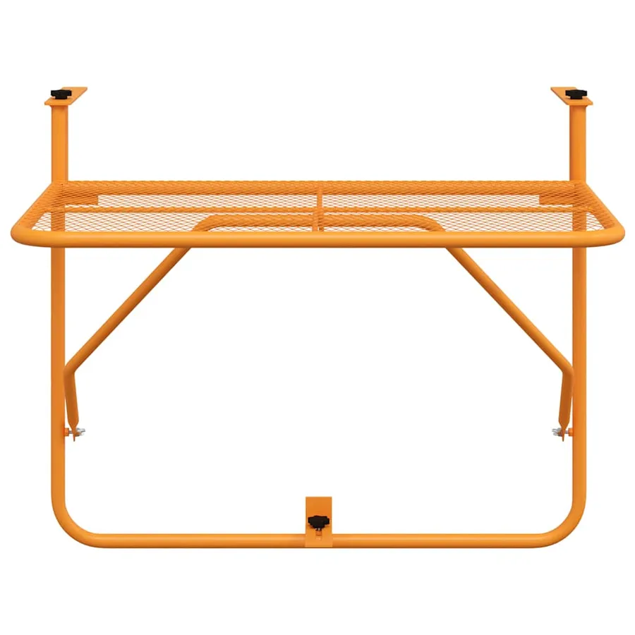 Table de balcon Jaune 60x40 cm Acier - 6