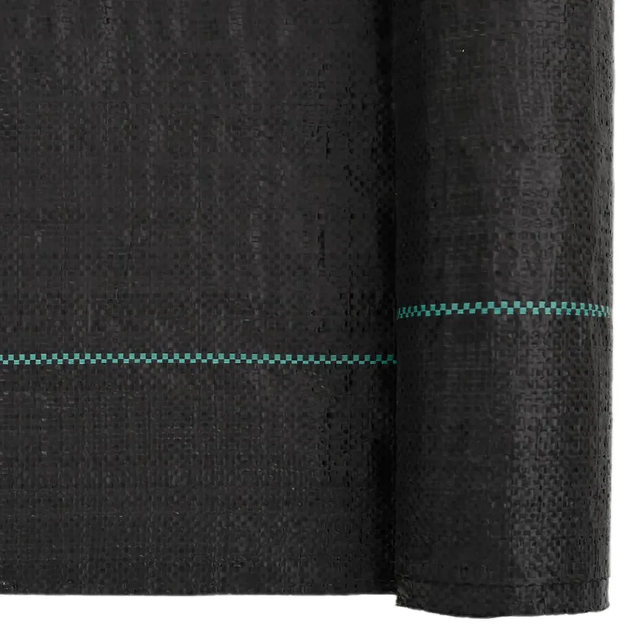 Membrane anti-mauvaises herbes noir 4x10 m PP - 6