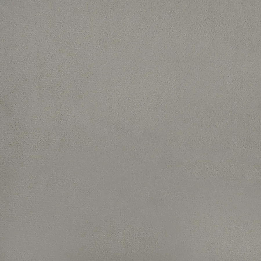 Sommier à lattes de lit et matelas Gris clair 200x200cm Velours - 9