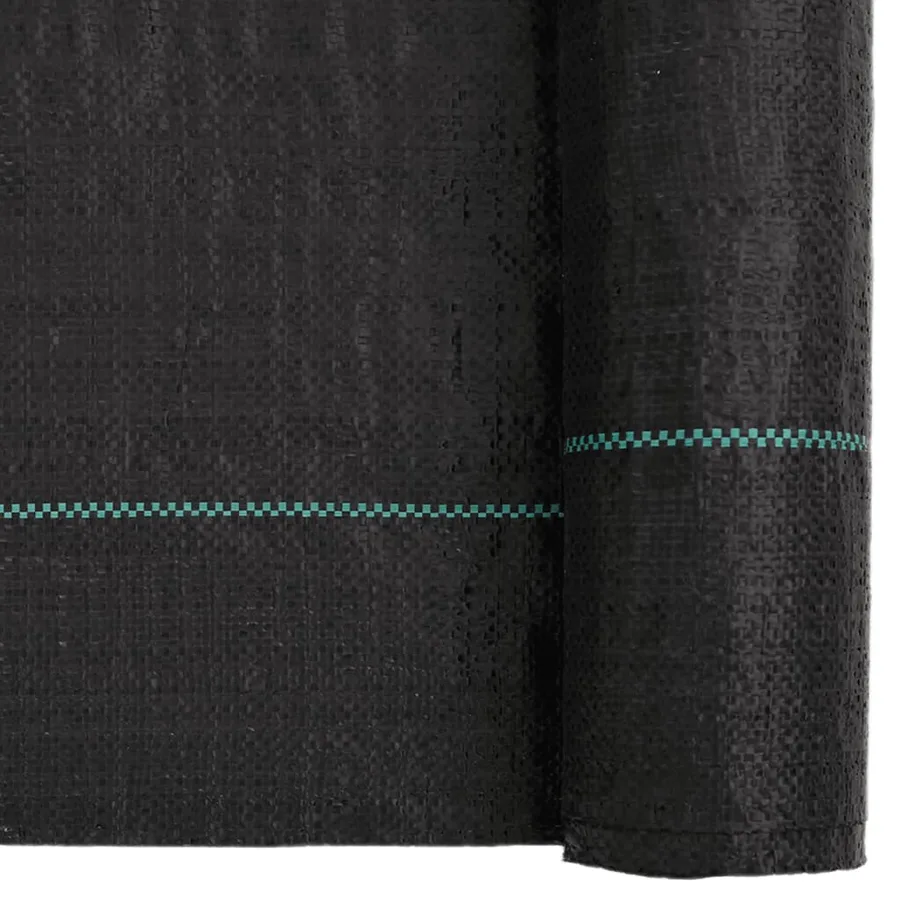 Membrane anti-mauvaises herbes noir 4x50 m PP - 6