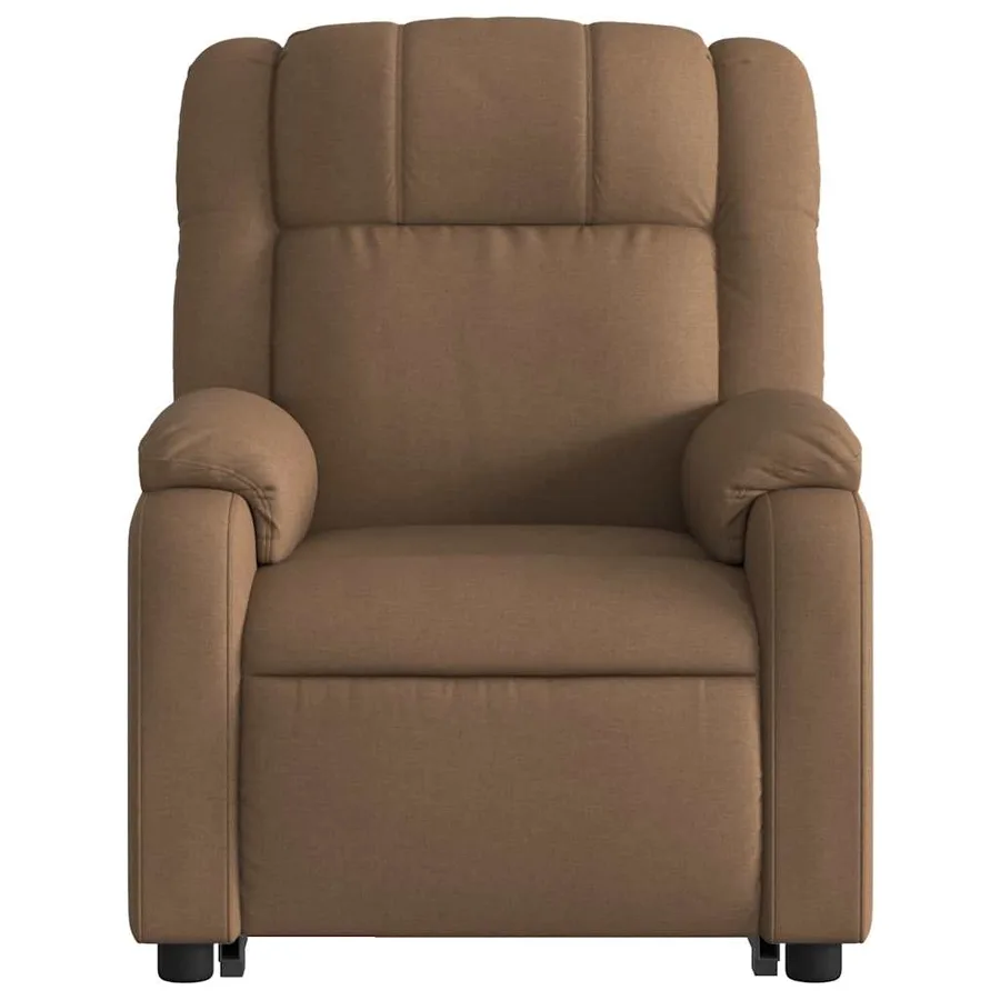 Fauteuil inclinable Marron Tissu - 6