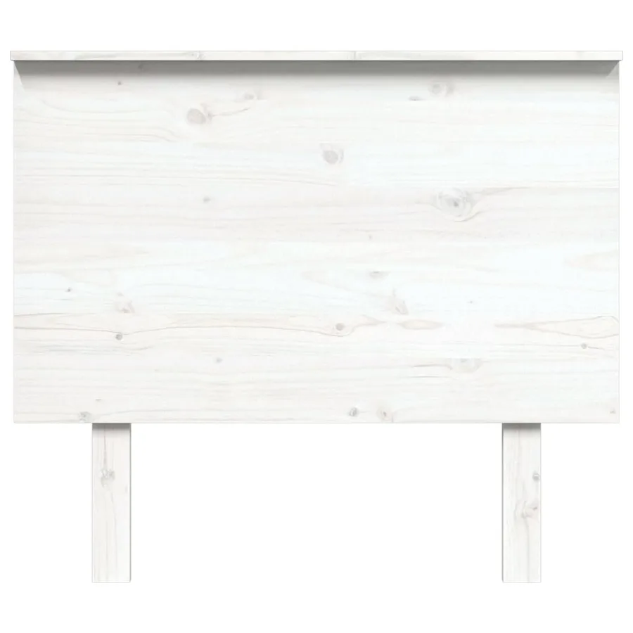 Tête de lit Blanc 94x6x82,5 cm Bois massif de pin - 3
