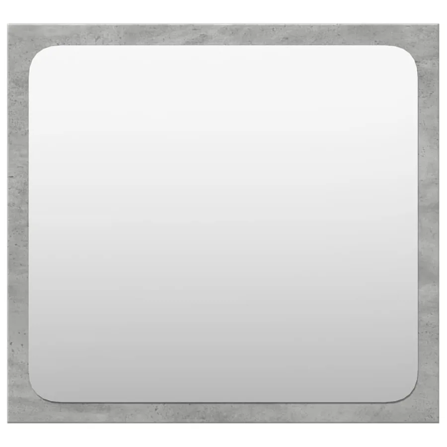 Ensemble de meubles de salle de bain 4 pcs gris béton - 5