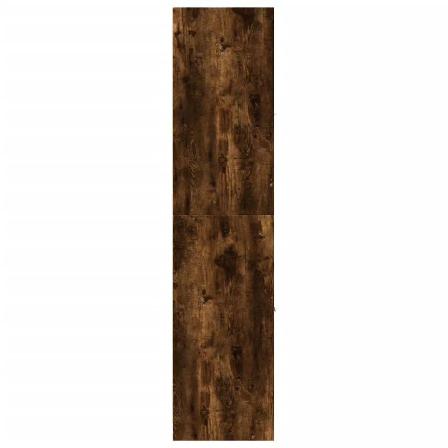 Armoire d'apothicaire chêne fumé 40x41x174,5 cm bois ingénierie - 7