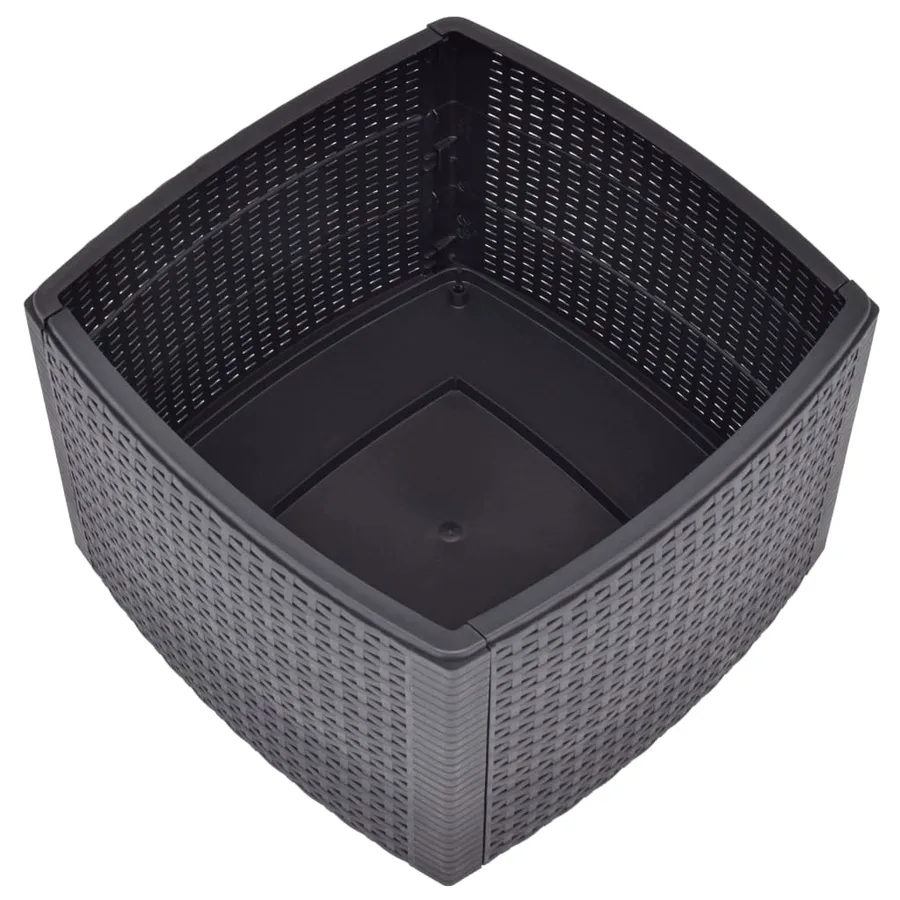 Table d'appoint Mocha 54x54x36,5 cm Plastique - 4