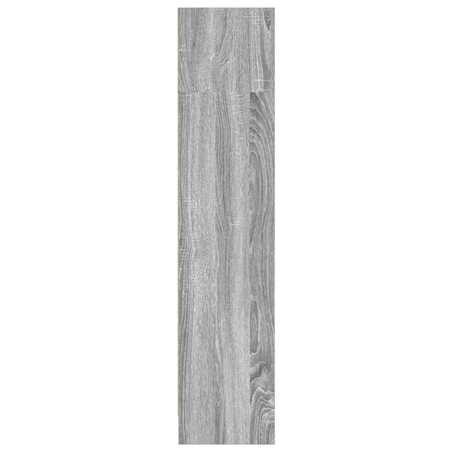 Bibliothèque sonoma gris 80x24x109 cm bois d'ingénierie - 6