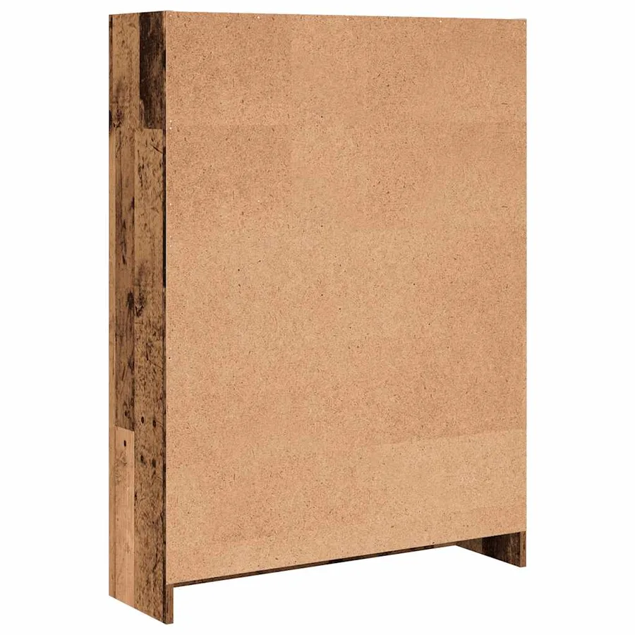 Bibliothèque vieux bois 80x24x109 cm bois d'ingénierie - 5