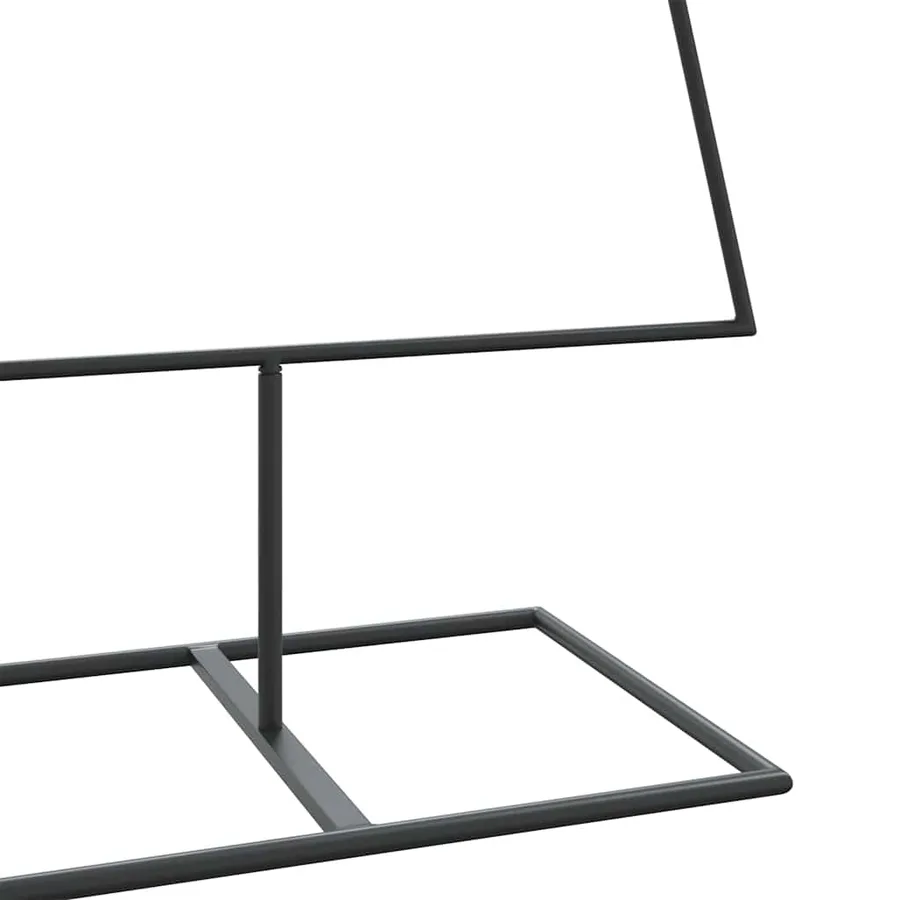 Arbre de Noël en métal pour décoration noir 150 cm - 6