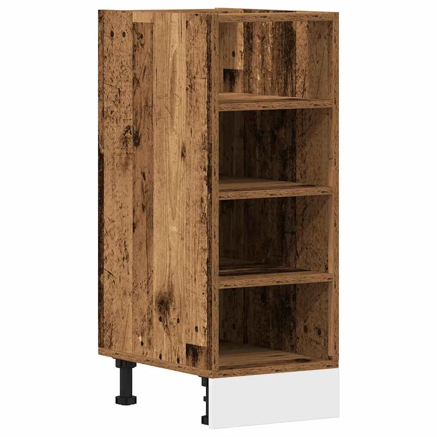 Meuble bas "Riga" Bois ancien 30 x 44,5 x 81,5 cm Bois d'ingénierie - 2