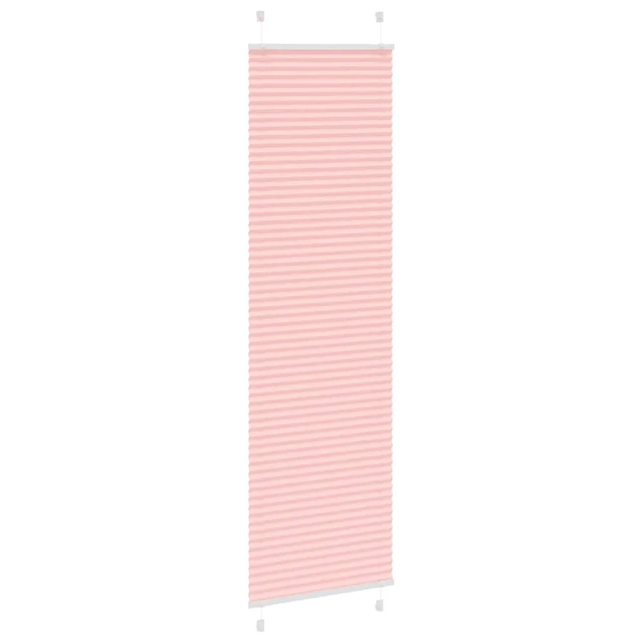 Store plissé rose 55x200 cm largeur du tissu 54,4 cm polyester - 3
