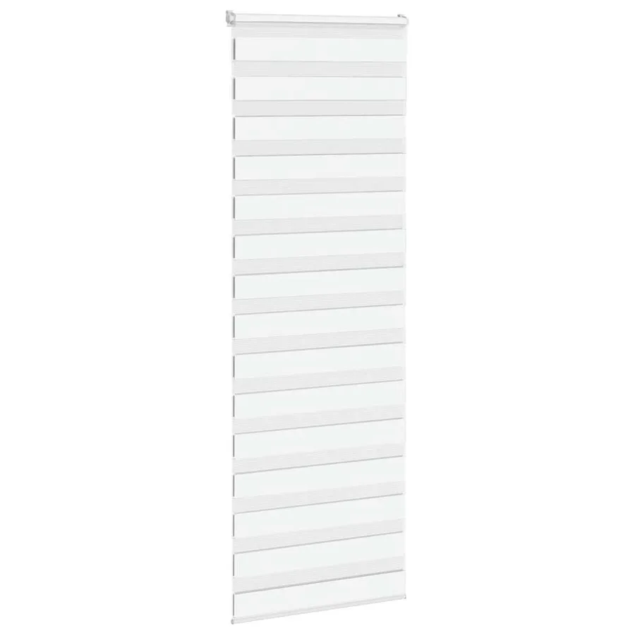 Store zèbre blanc 75x200 cm largeur du tissu 70,9 cm polyester - 3