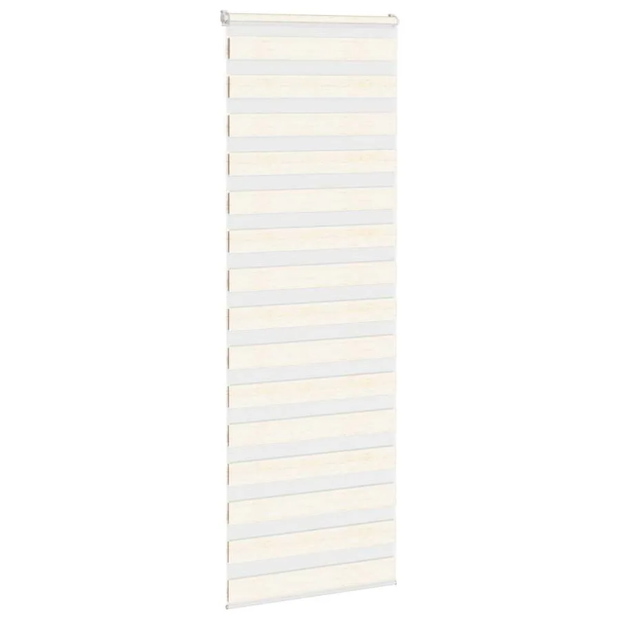 Store zèbre beige marbré largeur du tissu 75,9 cm polyester - 3