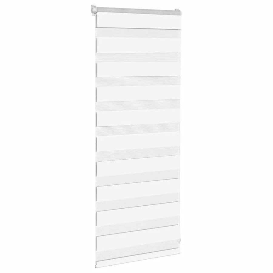 Store zèbre blanc 65x100 cm largeur du tissu 60,9 cm polyester - 3