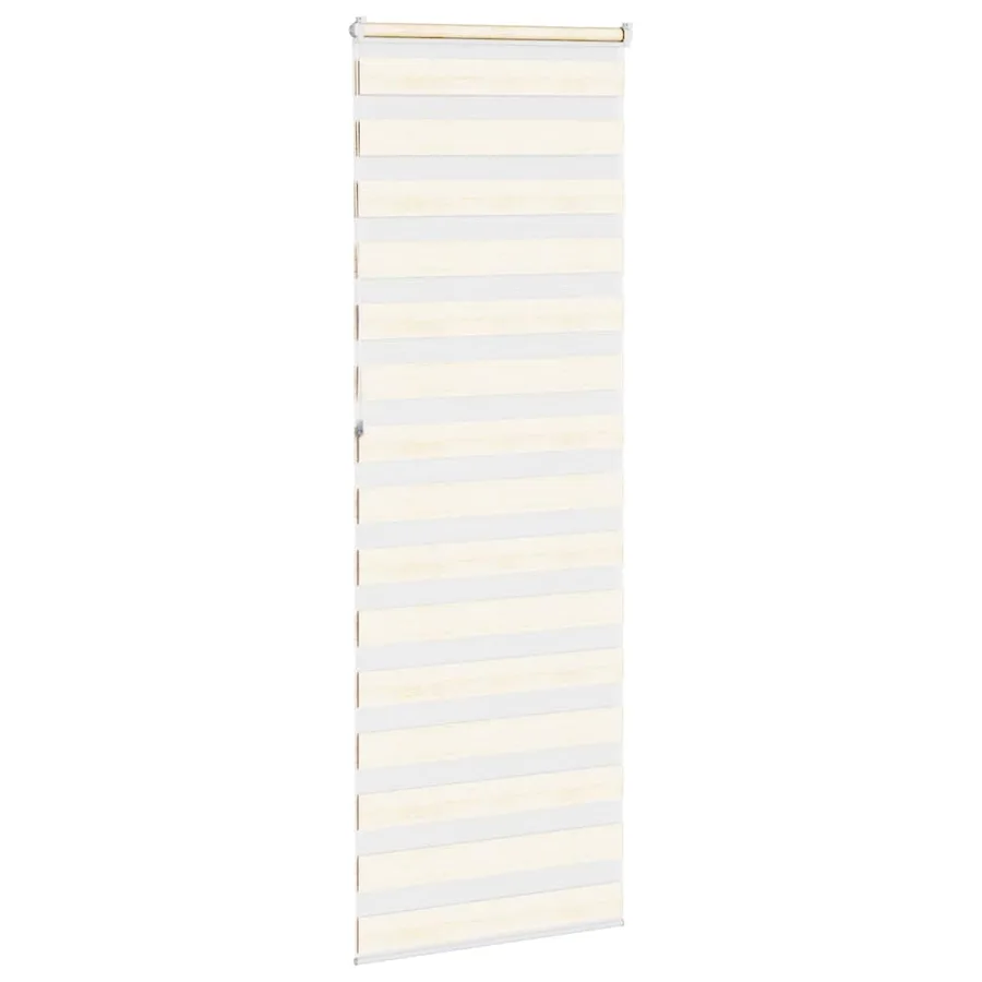Store zèbre beige marbré largeur du tissu 85,9 cm polyester - 4