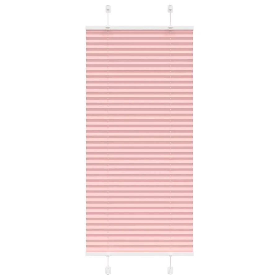 Store plissé rose 60x150 cm largeur du tissu 59,4 cm polyester