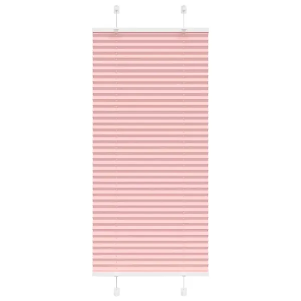 Store plissé rose 60x150 cm largeur du tissu 59,4 cm polyester