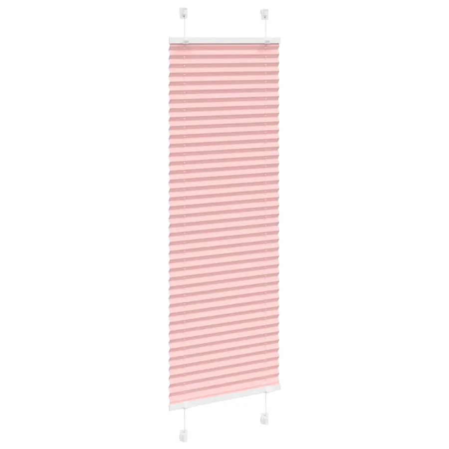 Store plissé rose 50x100 cm largeur du tissu 49,4 cm polyester - 3