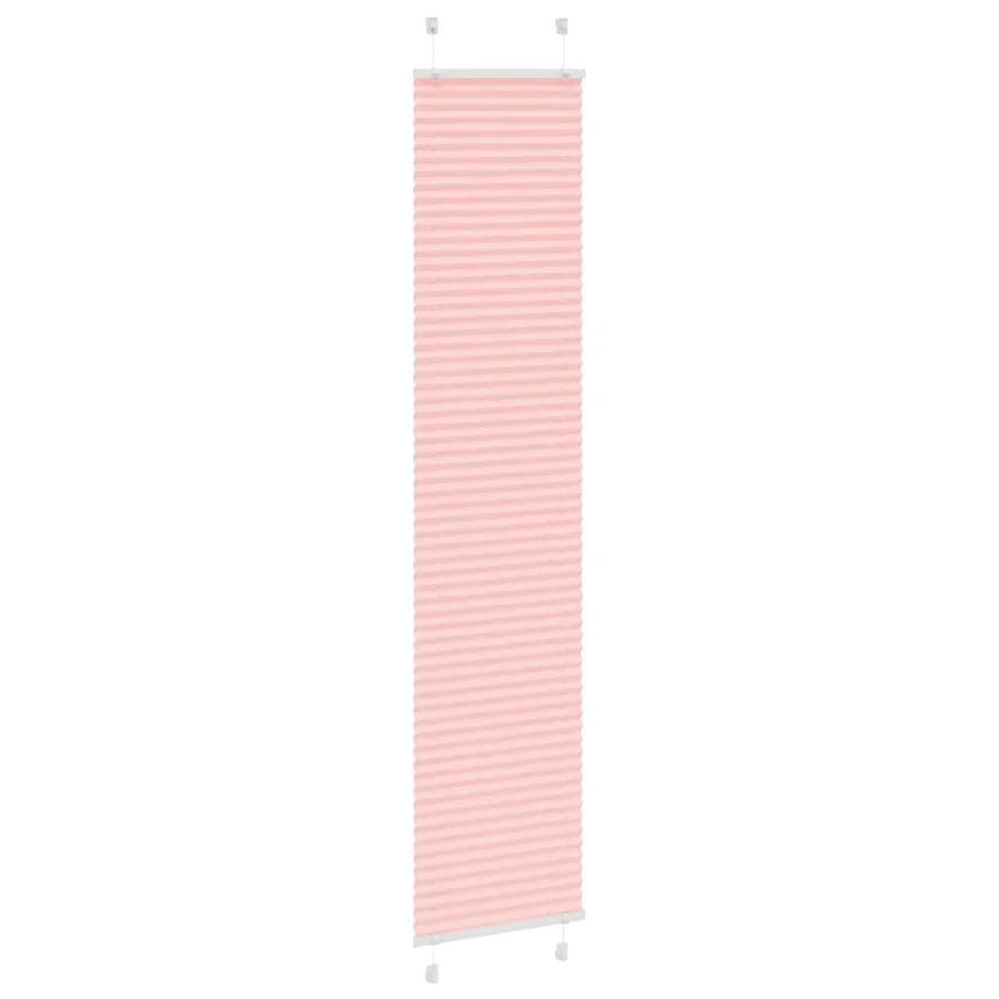 Store plissé rose 45x200 cm largeur du tissu 44,4 cm polyester - 3
