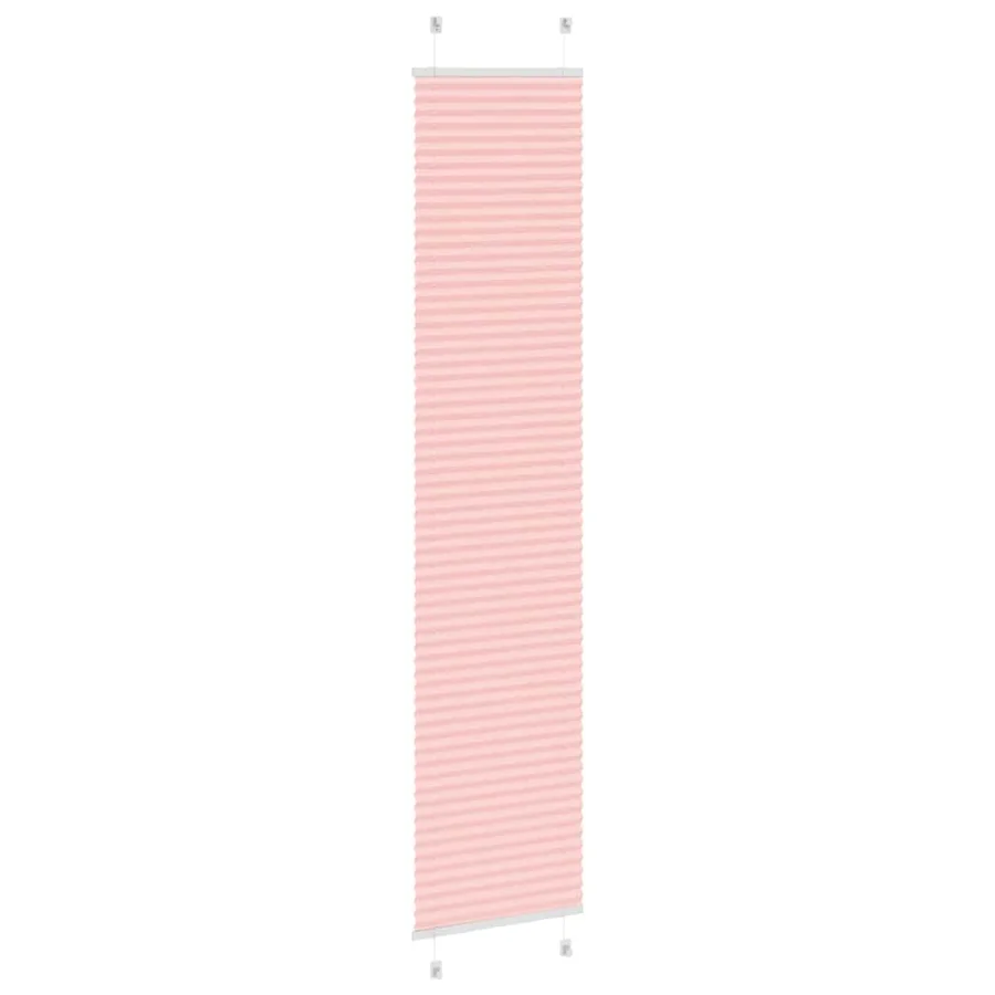 Store plissé rose 45x200 cm largeur du tissu 44,4 cm polyester - 4