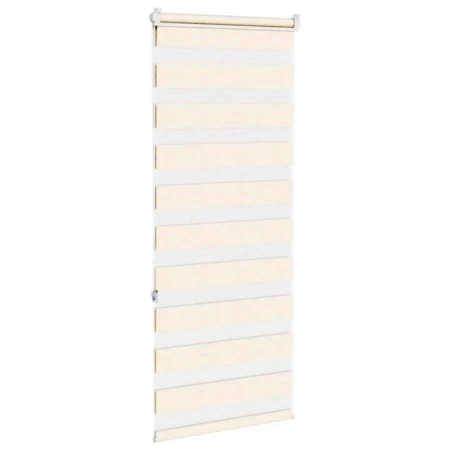 Store zèbre beige marbré largeur du tissu 60,9 cm polyester - 4