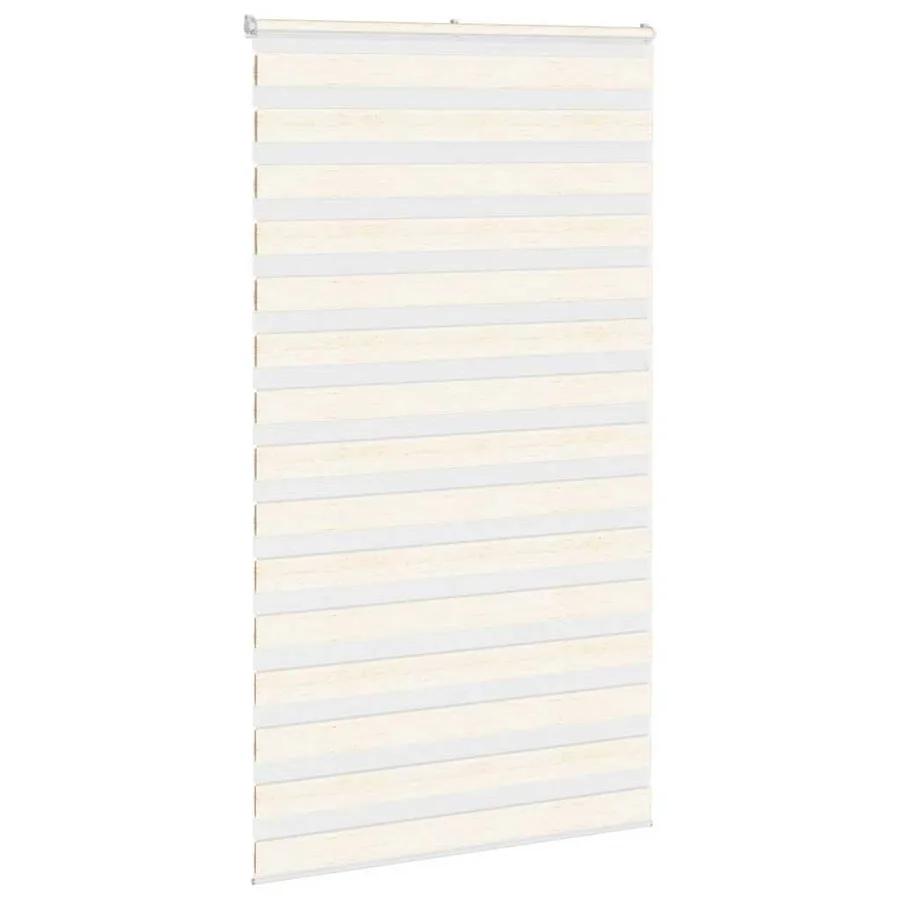 Store zèbre beige marbré largeur du tissu 120,9 cm polyester - 3