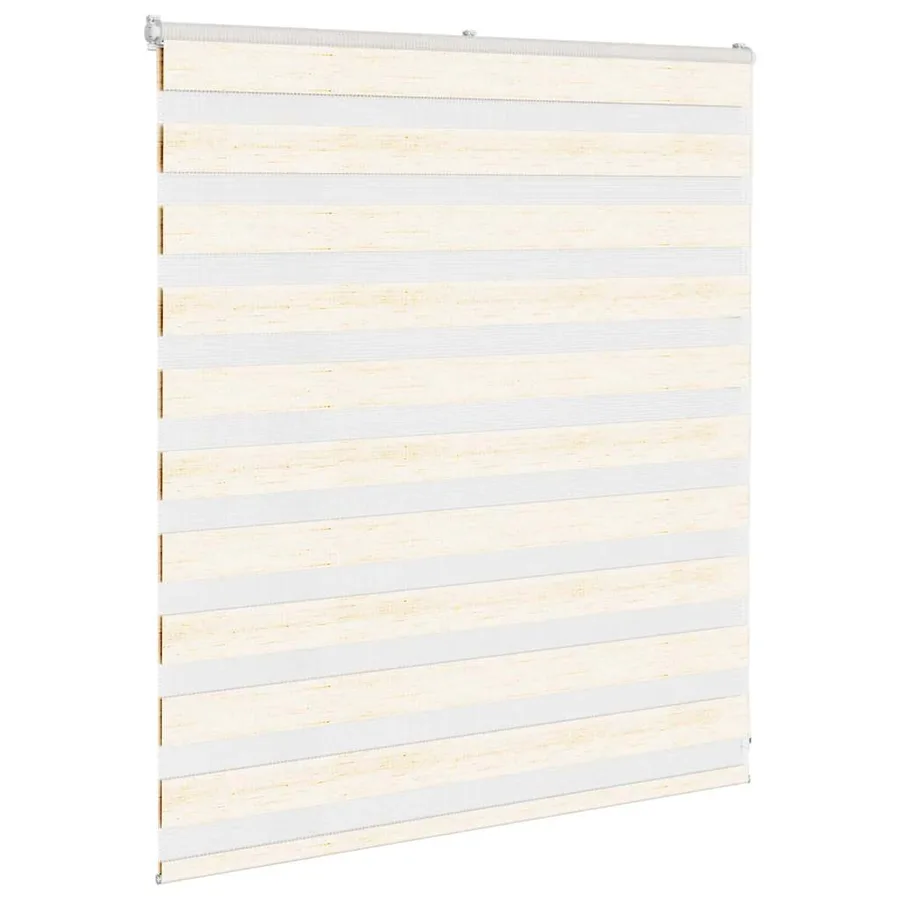 Store zèbre beige marbré largeur du tissu 125,9 cm polyester - 3