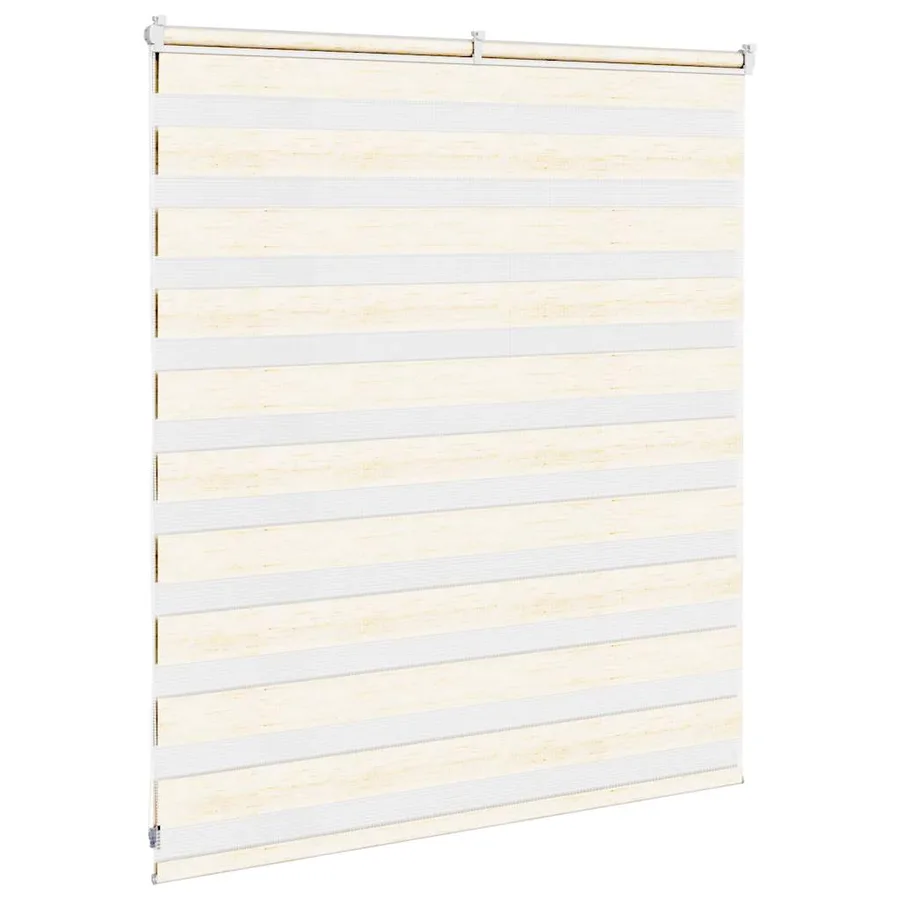 Store zèbre beige marbré largeur du tissu 125,9 cm polyester - 4