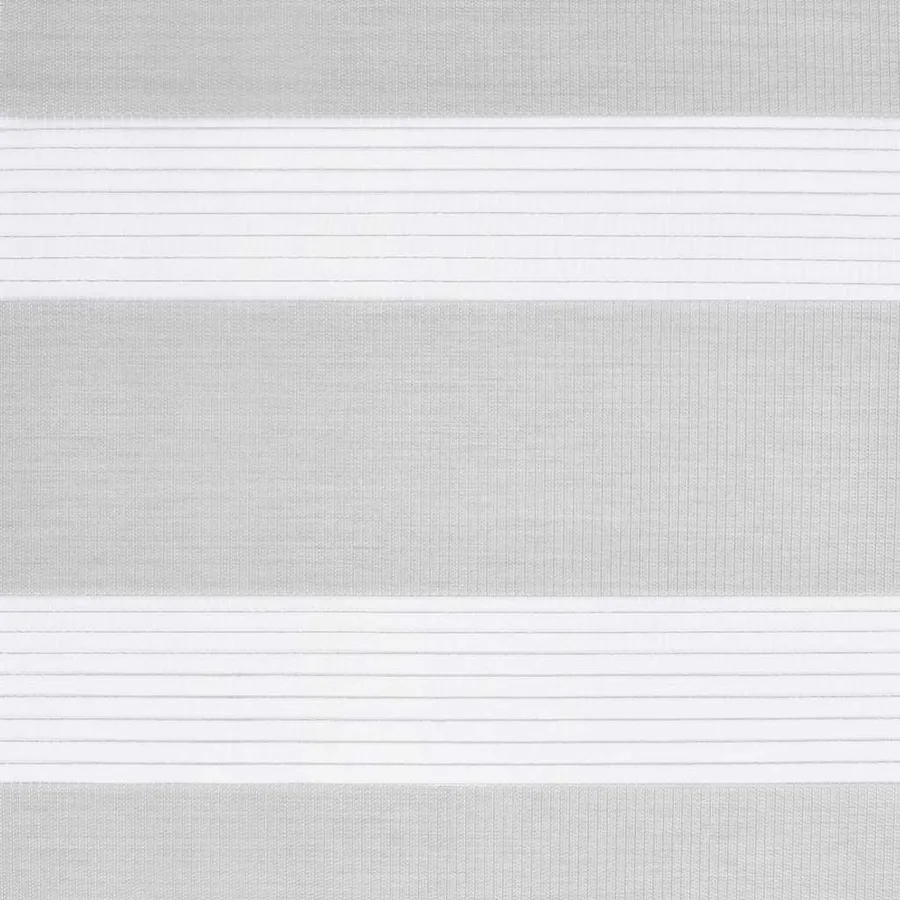 Store zèbre gris clair largeur du tissu 75,9 cm polyester - 15
