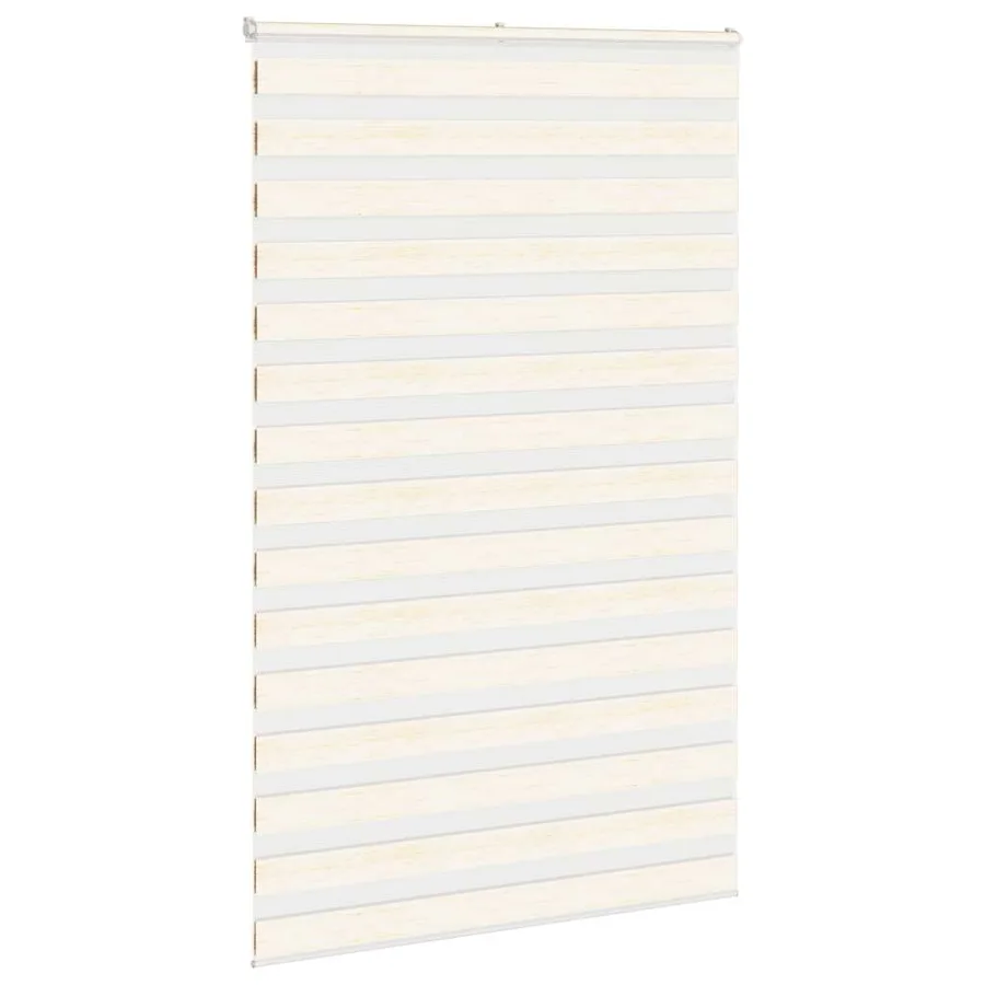 Store zèbre beige marbré largeur du tissu 140,9 cm polyester - 3