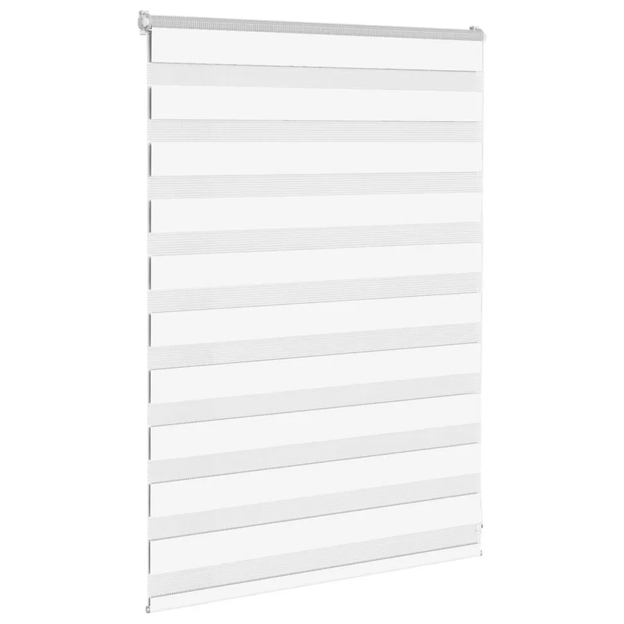 Store zèbre blanc 100x100 cm largeur du tissu 95,9cm polyester - 3